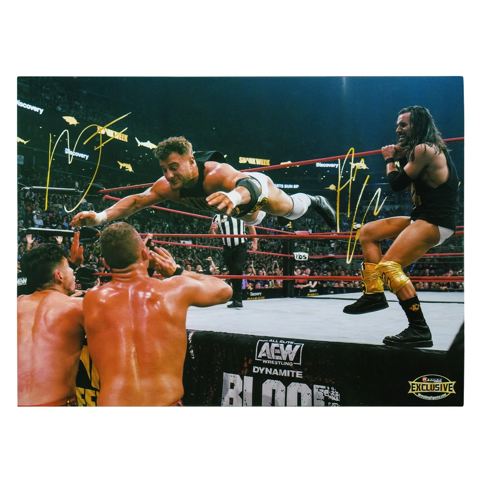 Better Than You Bay (MJF y Adam Cole) - Paquete de 2 figuras de lucha libre de juguete AEW Foto 2 de 3