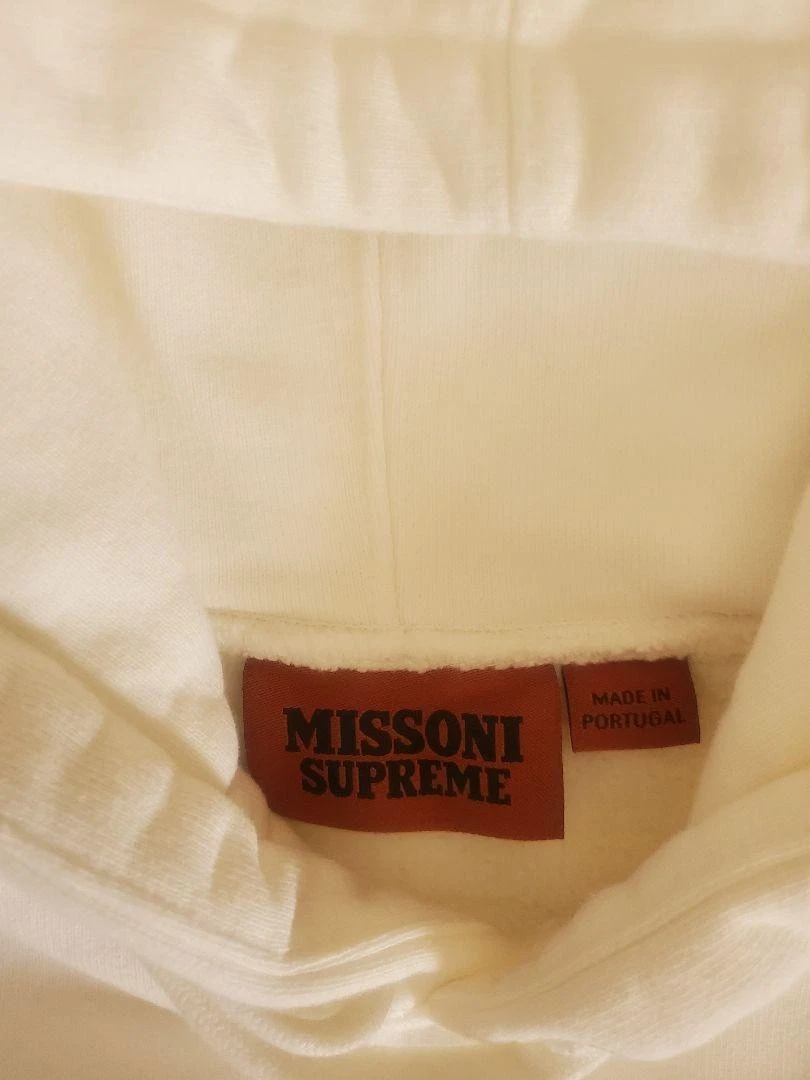 Felpa con cappuccio Supreme Missoni collaborazione XL