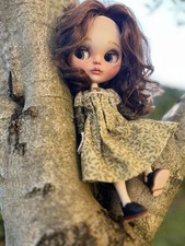 Blythe Doll Custom- Ooak Doll ivy - Bambola Customizzara  a mano, Pezzo Unico