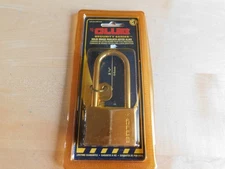 THE CLUB SECURITY SERIES SOLID BRASS PADLOCK 2 KEY UTL815BELKA 2 1/2” NIP VTG
