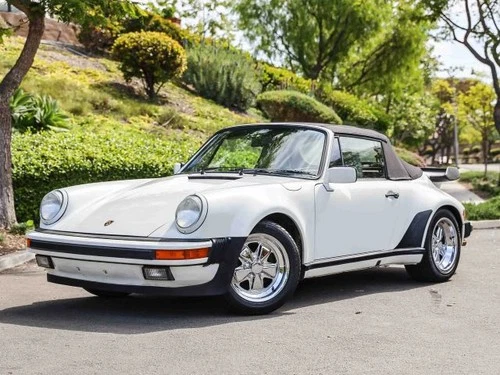 1988 Porsche 911 2D Cabriolet Image 1 of 2