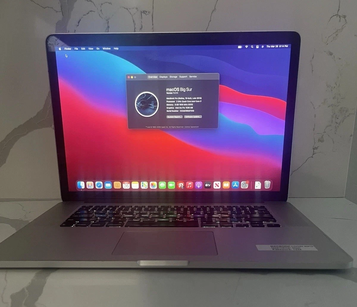 Las mejores ofertas en Portátiles Apple MacBook Pro 2015 de 15,4