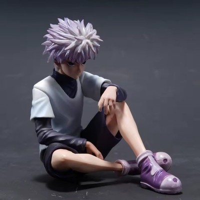11 cm HUNTERxHUNTER Anime Peripheral Killua Zoldyck Figur GON FREECS PVC Geschenk UK