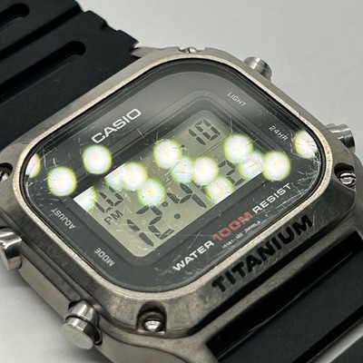 レア casio カシオ TW-7000 動作品 1779 ヴィンテージ Rare CASIO TW-7000 Vintage Digital Watch 1980s Working New Battery