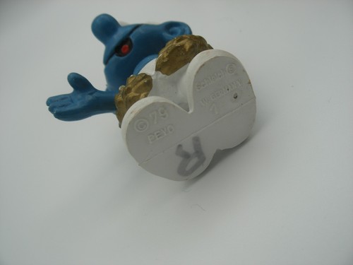 PVC Puffi SMURF SCHLUMPF ancien Schleich GERMANY Schtroumpf Vainqueur 2.0058 - Picture 5 of 5