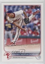 2022 Topps Update James Norwood #US193 0au4