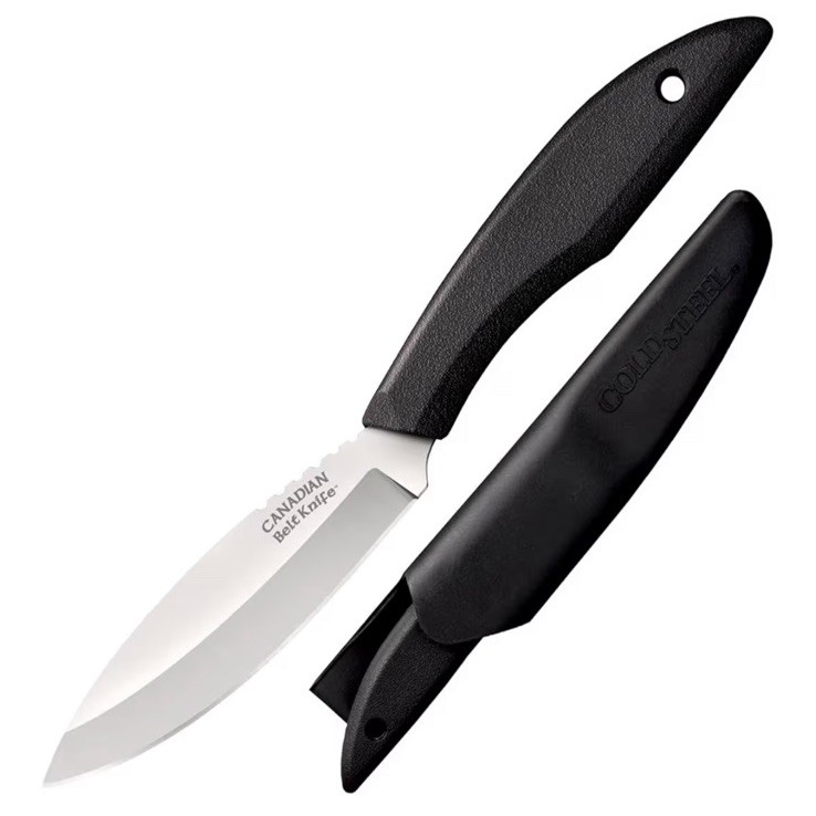 Cold Steel Canadian Belt 4" German 4116 Stainless Steel Fixed Blade Drop