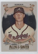 2021 Topps Allen & Ginter Chrome Michael Soroka Mike Soroka #155 0c4