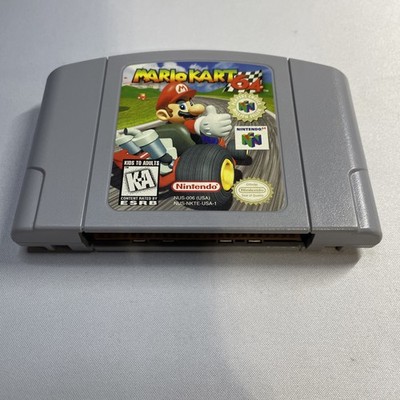 Mario Kart 64 (N64) Authentic - Player's Choice Variant - Cleaned & Tested