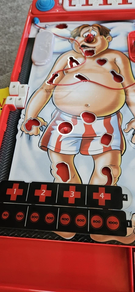 Operation Rescue Kit Game, ,For Parts. does not buzz, missing 2 cards,2 markers - Image 4 of 4