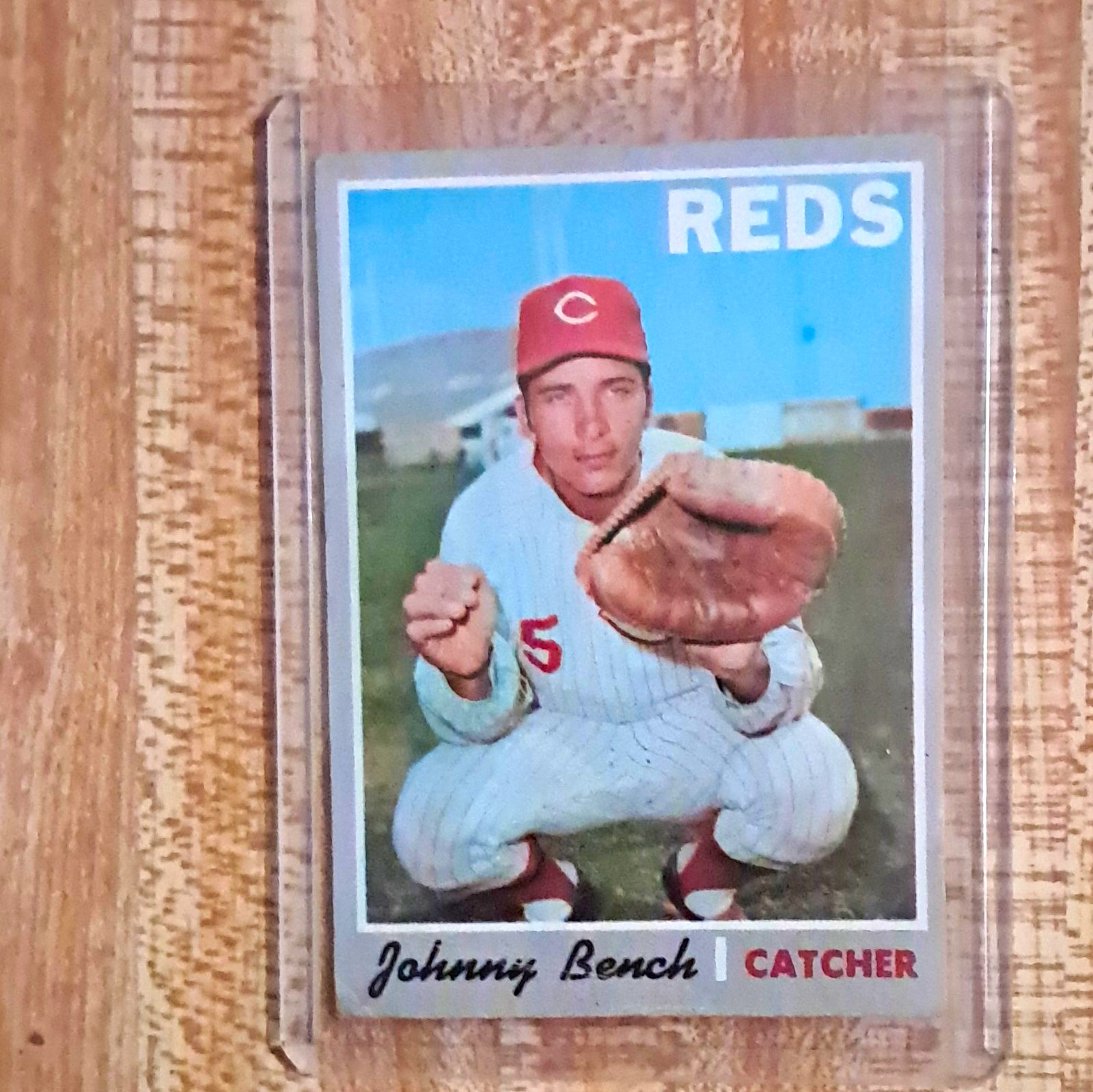Topps 1970 Topps High # Johnny Bench Cincinnati Reds #660 Baseball Card