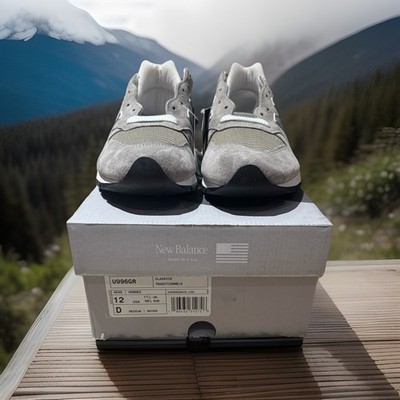 New Balance 996 MADE IN USA GREY SILVER MEN S SIZE 12 D U996GR NEW IN BOX NIB