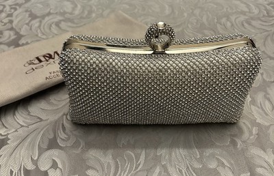 Dexmay Rhinestone Clutch Purse with Crystal Clasp Evening Handbag