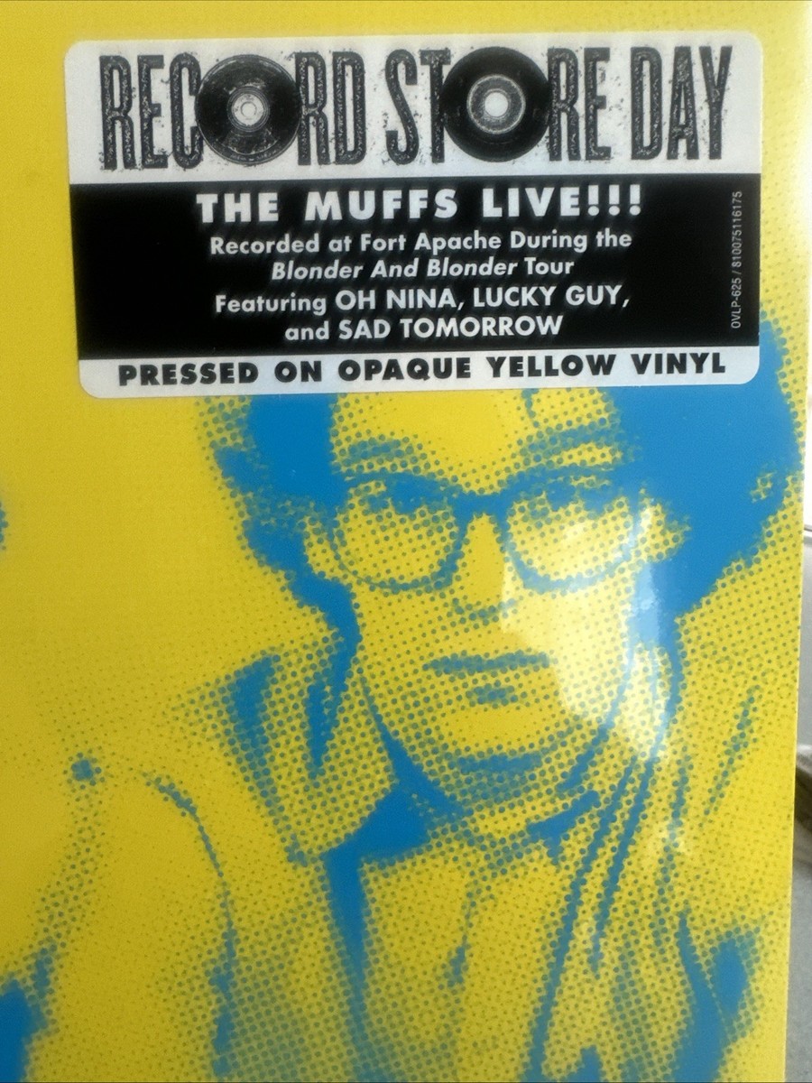 MUFFS LIVE AT FORT APACHE RSD 2026 NEW VINYL LP Opaque Yellow
