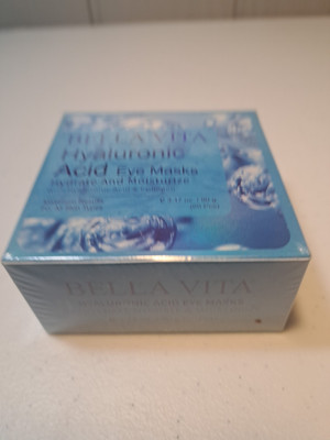 Bella Vita Eye Masks Hyaluronic Acid & Collagen Rejuvenate Hydrate Moisturize