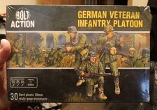 WA Bolt Action 3rd Edition German Veteran Infantry Platoon SEALED Warlord Games