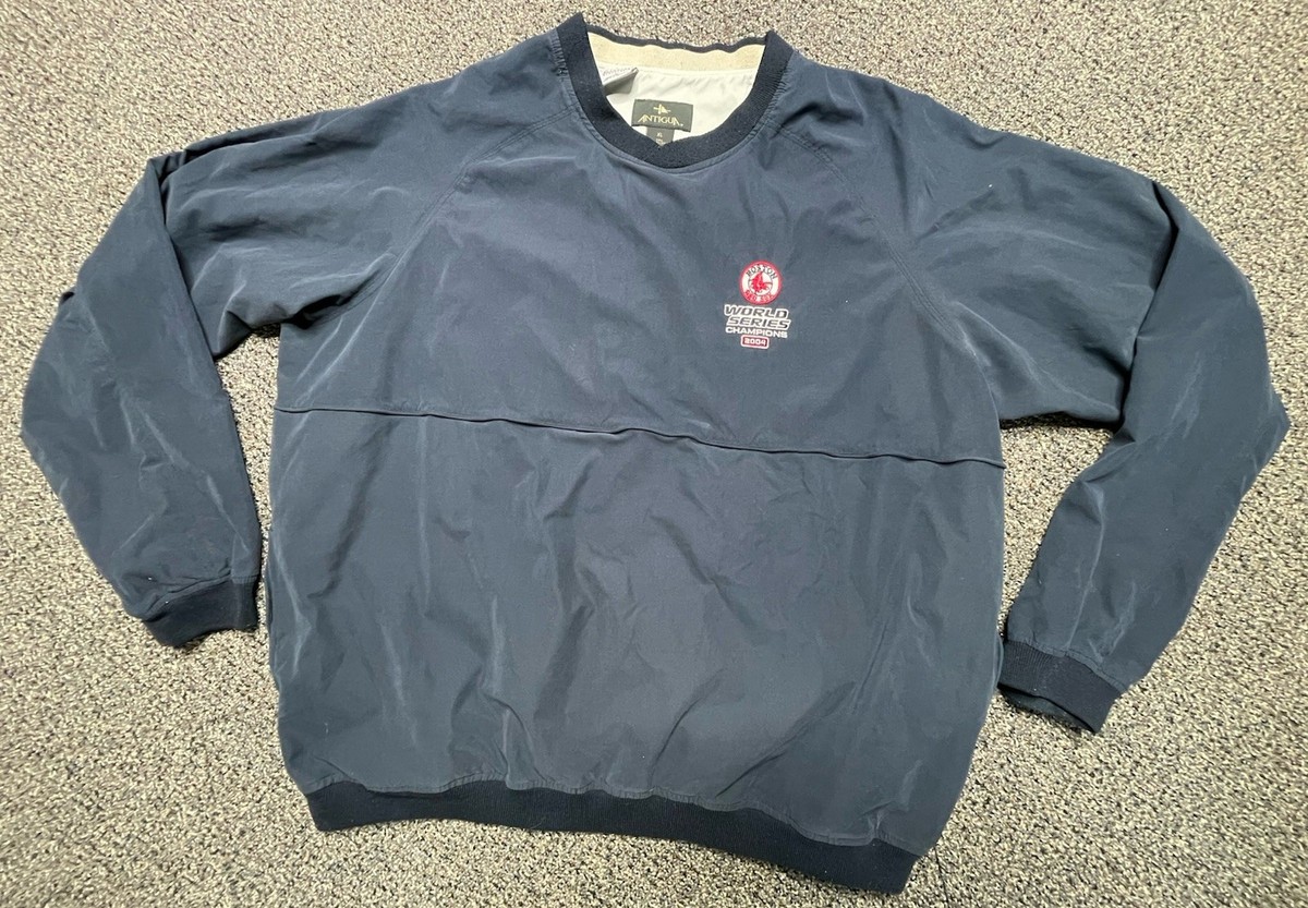 vintage ブランケット USA製　バリー・ボンズ【MLB】 Vintage Boston Red Sox 2004 World Series Champion Pullover Jacket