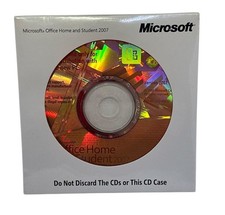 MS Microsoft Office 2007 Home And Student BRAND NEW SEALED 
