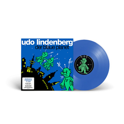 Udo Lindenberg Der Blaue Planet Limitierte Nummerierte Blaue Vinyl 10 NEU limit.
