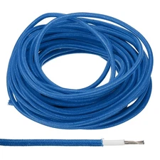 9.8Ft 18AWG Electronic Wire High Temperature Electrical Silicone Cable Blue
