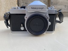 ---NIKON NIKKORMAT FTN BOITIER SEUL CAMERA ARGENTIQUE---