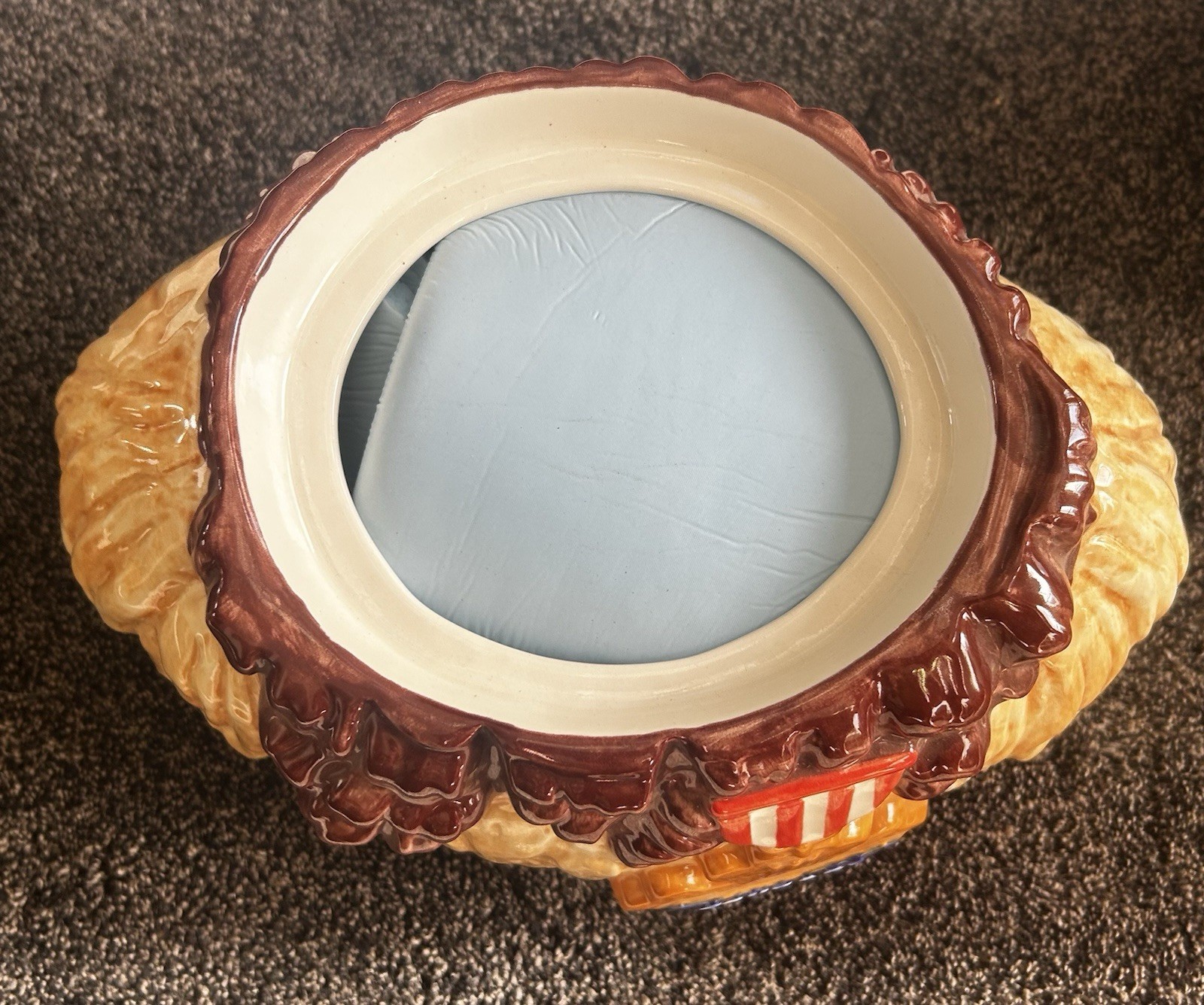 Treasure Craft Star Jars Wizard Of Oz Cookie Jar Cowardly Lion #/ 1930 Mint