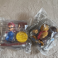 McDonald’s Super Mario Happy Meal Toy Figures Complete Set Sealed Bags