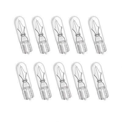 10x W1,2W 12V T5 W2x4.6d Glassockellampe - Tachobeleuchtung/Tacholampe