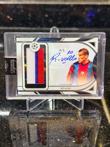 2024-25 TOPPS DYNASTY RIVALDO MATCH-WORN PATCH AUTO /5