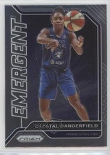 2021 Panini Prizm WNBA Emergent Crystal Dangerfield #7 0g8o