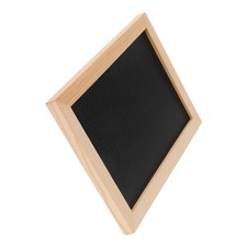 Reusable Double-Sided Chalkboard Sign Message Board Wall Decor 18 x 13 cm