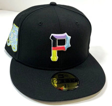 Pittsburgh Pirates MLB NE 76th World Series Color Pack Multi Fitted Hat~Black