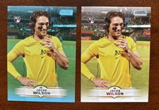 2025 Topps Stadium Club Jacob Wilson (RC) #33 Light Blue and Base