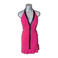 VTG SEAN JOHN Bodycon Mini Halter Dress Party  *Approximately Sz 6 or M No Label
