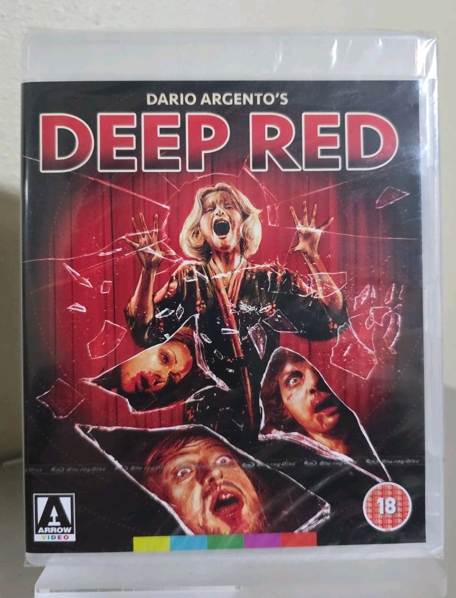 Deep Red (1975) Blu-ray - Arrow Video Region B - Dario Argento
