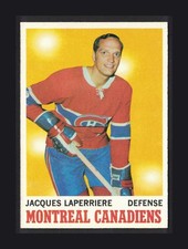 1970 Topps JACQUES LAPERRIERE #52 Montreal Canadiens NM+/NM-MT