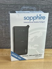 Sapphire S1 Portable Global Wi-Fi Hotspot MiFi 4G / Virtual SIM Technology (NEW)