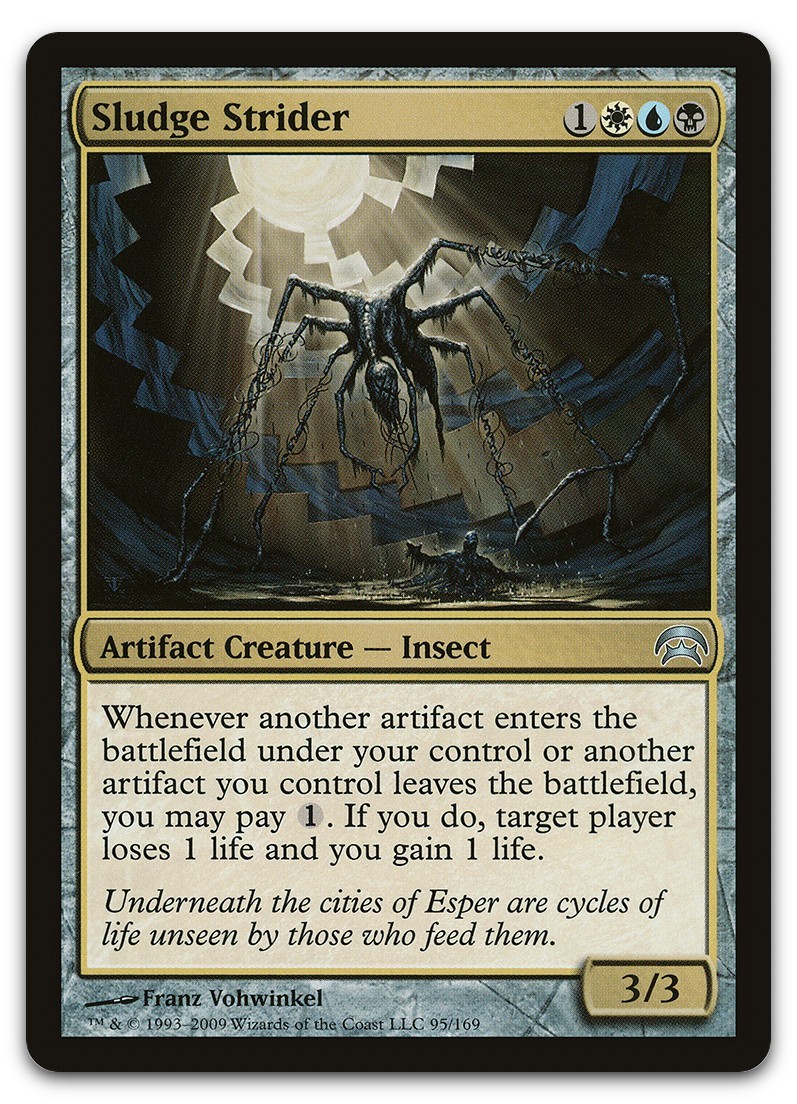 Sludge Strider #95 (NM) Planechase HOP Magic MTG