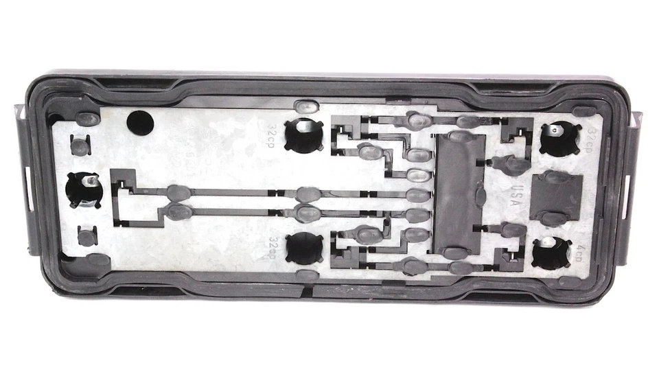 Soporte bandeja bombilla lámpara luz trasera derecha 80-91 VW Vanagon T3 - 251 945 258 Foto 2 de 2