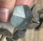 16 Old Jumbo Size Iron Heavy Upholstery Tacks Nails, Some Rust Handmade — photo 2