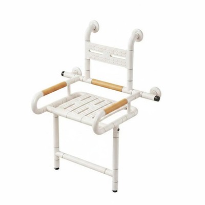 Wandmontage Duschstuhl leicht zu reinigen faltbar Badezimmerhocker robust