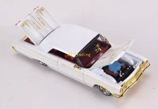 ZD FW 1:64 White IMPALA Convertible Muscle Sports Model Diecast Metal Car BN