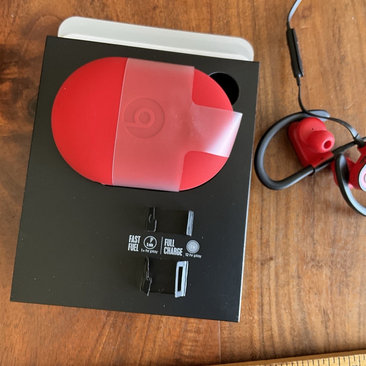 Beats by Dr. Dre Powerbeats Wireless Earphones - Black/Red