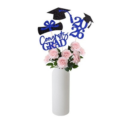 16PCS Graduation Decorations Class of 2026 Congrats Grad Table Centerpieces, 202