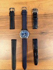 IWC Mark Pilot Blue Dial Stainless Steel 36mm Automatic Men’s Watch IW324008