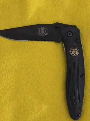 Smith & Wesson 150th Anniversary Golden Issue Folding Pocket Knife 2002
