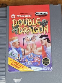 Double Dragon (NES, 1988) Nintendo Authentic Game Cartridge with Sleeve OEM