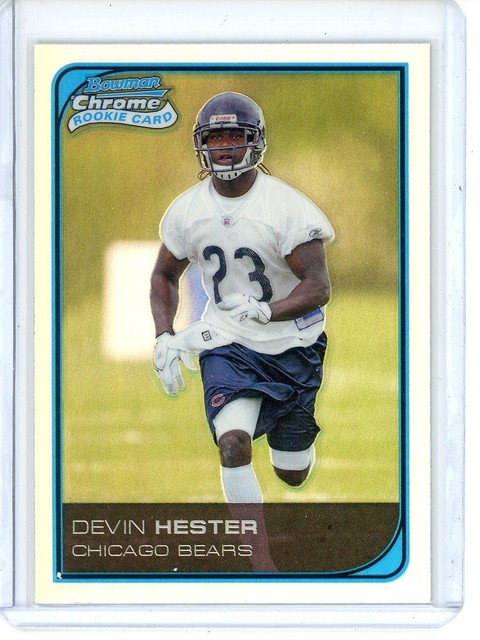 Devin Hester Refractor Rookie 2006 Bowman Chrome #68