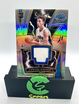 Franz Wagner 2021-22 Panini Select RC Sparks Patch Silver #SP-FWG Magic