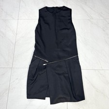 archive GUCCI by TOM FOR Silk Zip Dress sexed?up minimalism SizeM Black Onepiece